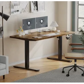 Escritorio ajustable Homall 120x60 cm con USB integrado