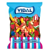 Mini Dedos de frambuesa Vidal Golosinas 1 kg surtidos