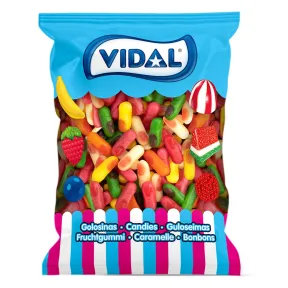 Mini Dedos de frambuesa Vidal Golosinas 1 kg surtidos