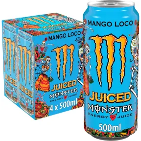 Monster Mango Loco 500ml - Lata Energética a 0,99