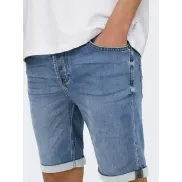 Bermudas de Mezclilla Capri para Hombres Only & Sons 34