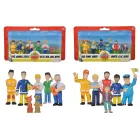 Figuras de Sam de Bombero – 6 Unidades Surtidas de 5-7 cm
