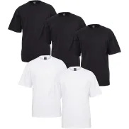 Camisetas Urban Classics Hombre Pack 5 | Tallas L y XL