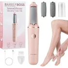 Kit de pedicura recargable BarberBoss Lima eléctrica para pies