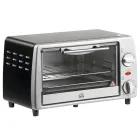 Horno Eléctrico Sobremesa HOMCOM 10L 750W Plata 230℃