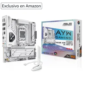 Placa Base Gaming ASUS B850M AYW: Wi-Fi 7 y DDR5