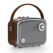 Altavoz Retro TOMPROAD Bluetooth Marrón Compacto