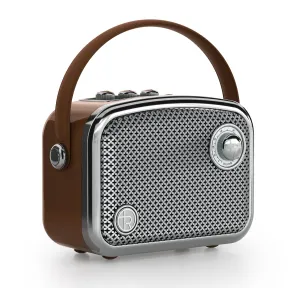 Altavoz Retro TOMPROAD Bluetooth Marrón Compacto