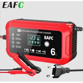 Cargador de pulso inteligente 12V 6A EAFC
