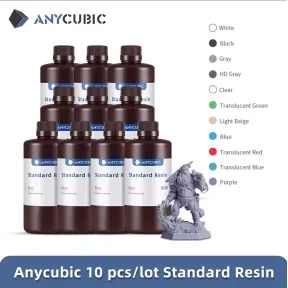 Botes ANYCUBIC de resina para impresora 3D - Lote de 10