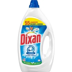DIXAN Detergente Total 6 unidades 55 lavados (4'70und€)