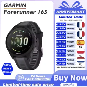 Garmin Forerunner 165: Reloj Deportivo Avanzado