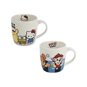Taza Peppa Pig, Hello Kitty o Patrulla Canina (250 ml)