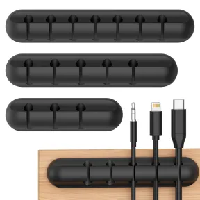 Organizadores de Cables, 35 Clips en 2 Colores