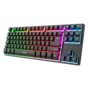 Teclado Inalámbrico TKL 80% QWERTY Español GXTrust Dothix Negro
