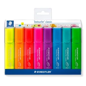Marcador fluorescente STAEDTLER 364 P WP8 - Tinta pigmentada