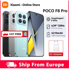 Poco F8 Pro: Smartphone Snapdragon 8, 120Hz, 50MP, 6210mAh