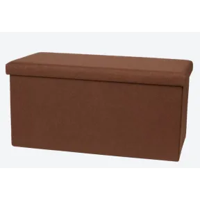Puf XL de peluche con almacenaje integrado