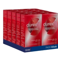 Preservativos Durex Sensitivo Contacto Total - Pack de 120