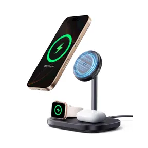 Cargador Inalámbrico 3 en 1 Baseus EnerFill con Enfriamiento