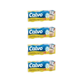 Atún Claro Calvo en Aceite de Oliva Virgen Extra 3x65g
