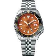 Reloj Automático Seiko 5 Sports SSK005K1 GMT - Esfera Naranja
