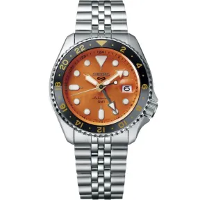 Reloj Automático Seiko 5 Sports SSK005K1 GMT - Esfera Naranja