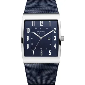 Reloj Solar BERING 16433 con Cristal Zafiro y Caja de Acero