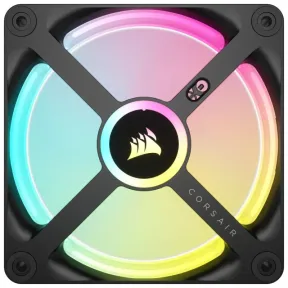 Ventilador RGB Corsair QX120 de 120mm Negro