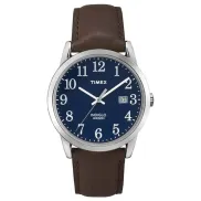 Reloj clásico Timex Easy Reader 38 mm con correa de cuero