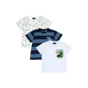 Set de 3 Camisetas Chicco para Niño, 100% Algodón.