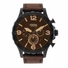 Reloj de Hombre Fossil con Hebilla de Piel Marrón