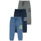 Pantalones Largos Chicco para Niño, 100% Algodón, 3 Piezas