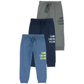 Pantalones Largos Chicco para Niño, 100% Algodón, 3 Piezas