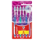 Cepillo de Dientes Colgate ZigZag Medio, 6 unidades