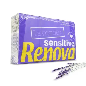 Pañuelos de Bolsillo RENOVA Sensitive, 4 Capas, Lavanda