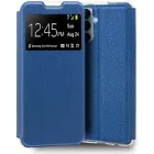 Funda Flip Cover Azul Liso para Samsung Galaxy A25 5G