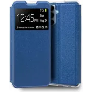 Funda Flip Cover Azul Liso para Samsung Galaxy A25 5G