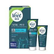 Kit de Depilación para Hombre - Crema y Bálsamo Veet