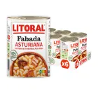Pack de 6 Litoral Fabada Asturiana 420g