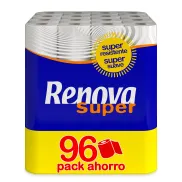 Papel Higiénico Super 96 Rollos - Renova