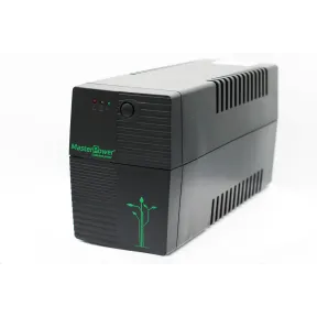 SAI Master Power 650 VA, UPS 360W, 2 Enchufes Schuko