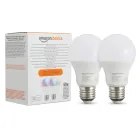 Bombillas inteligentes multicolor E27 Amazon Basics, 8W, Alexa