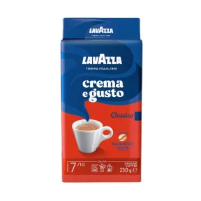 Café Molido Natural Lavazza, Crema e Gusto Classico, 250 g