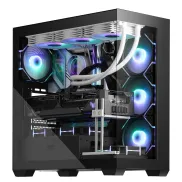 Caja ATX darkFlash DS900 con 4 Ventiladores ARGB PWM