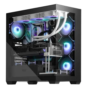 Caja ATX darkFlash DS900 con 4 Ventiladores ARGB PWM