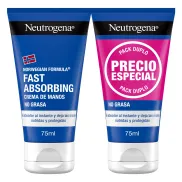 Crema de Manos No Grasa Neutrogena Fórmula Noruega 2x75ml