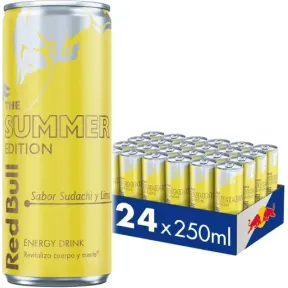 Red Bull Sudachi Lima 24x25cl - Edición de Verano