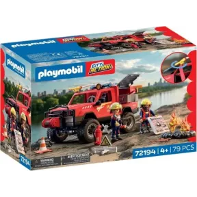 Pick-up de Bomberos PLAYMOBIL City Action
