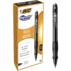 Bolígrafos gel BIC Gelocity Original - Negro, 12 unidades